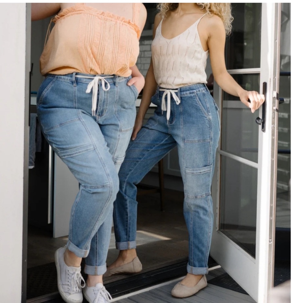 Judy Blue Darlene High Rise Jogger jeans Size 11/30 NWOT